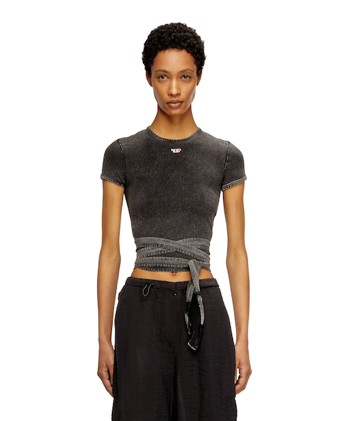 ウィメンズ 半袖トップ T-BUNNY-TAIL-R1