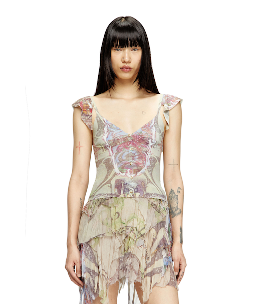 ウィメンズ クロップトップ M-FIORE