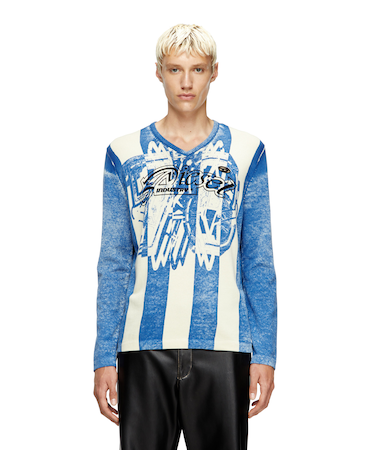 メンズ プルオーバーニット K-OLIBA-V