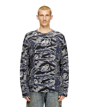 メンズ 長袖Tシャツ T-BOXT-LS-CURT