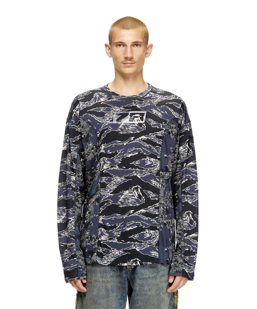 メンズ 長袖Tシャツ T-BOXT-LS-CURT