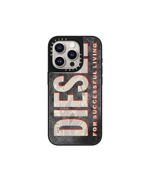DIESEL CASETIFY iPhone15ケース DIESEL + CASETIFY アイフォンケース IPHONE 15 PRO 対応｜ディーゼル