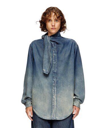 ウィメンズ デニムシャツ DE-NANCY-S