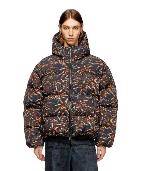 美品DIESEL フード付きオリーブジャンパー DIESEL ディーゼル パーカー メンズ フーディー フード