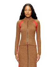 ウィメンズ ジップカーディガン M-LOUISE