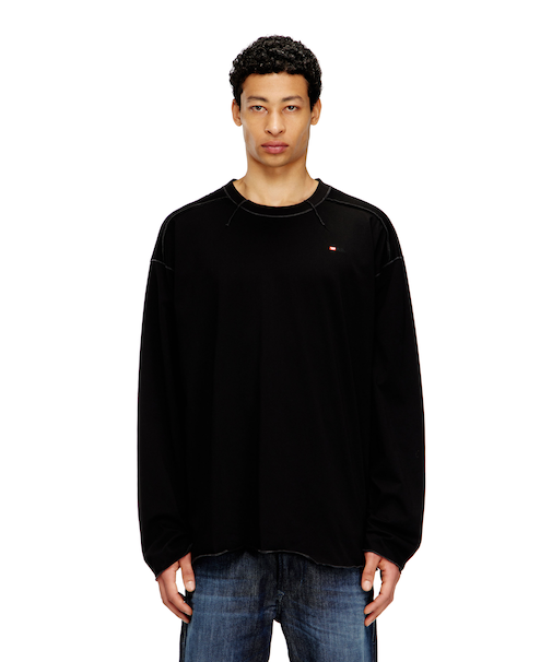 メンズ 長袖Tシャツ T-CRAHOR-BOXT-LS-T1