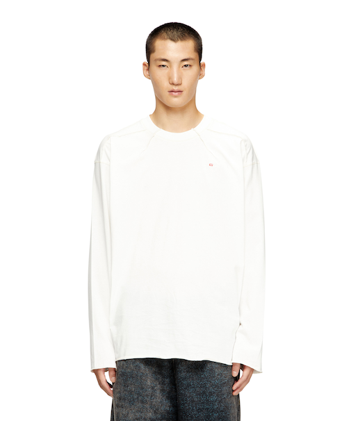 メンズ 長袖Tシャツ T-CRAHOR-BOXT-LS-T1