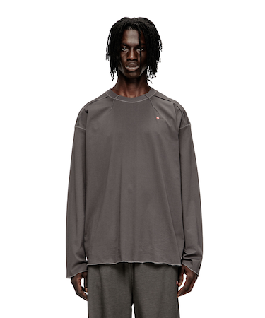 メンズ 長袖Tシャツ T-CRAHOR-BOXT-LS-T1