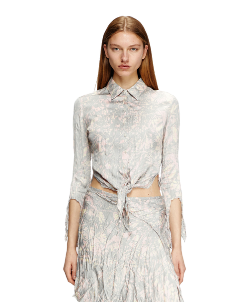 ウィメンズ 七分袖シャツ C-ALIX