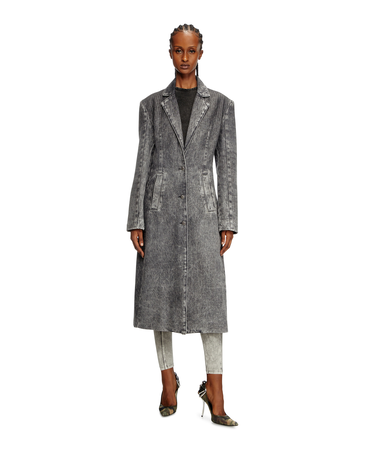 ウィメンズ デニムロングコート DE-COAT-LONG-S