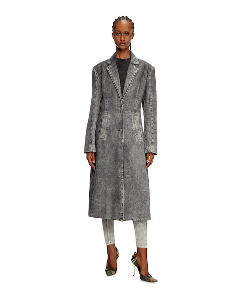 ウィメンズ デニムロングコート DE-COAT-LONG-S