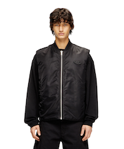 メンズ ジップアップベスト W-TYPE-D1-SL