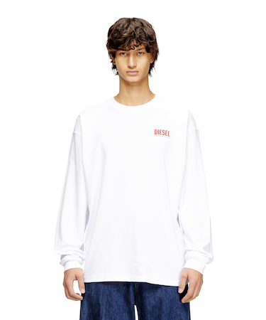メンズ 長袖Tシャツ T-BOXT-LS-BISK