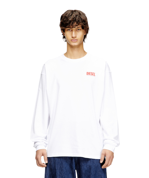 メンズ 長袖Tシャツ T-BOXT-LS-BISK