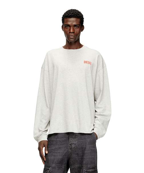 メンズ 長袖Tシャツ T-BOXT-LS-BISK