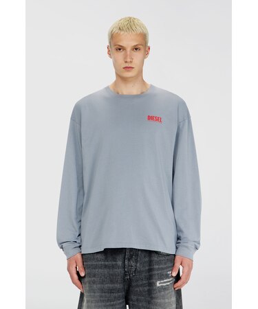 メンズ 長袖Tシャツ T-BOXT-LS-BISK