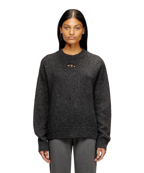 美品 DIESEL ディーゼル カシミヤ混 Dロゴ ニット セーター レディース 楽天市場】DIESEL ディーゼル セーター M-AREESA A06712 0KCAE