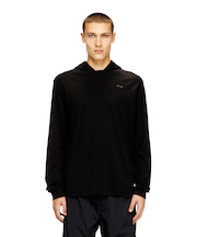 メンズ フード付き長袖Tシャツ T-BILL-LS-HOOD-MET