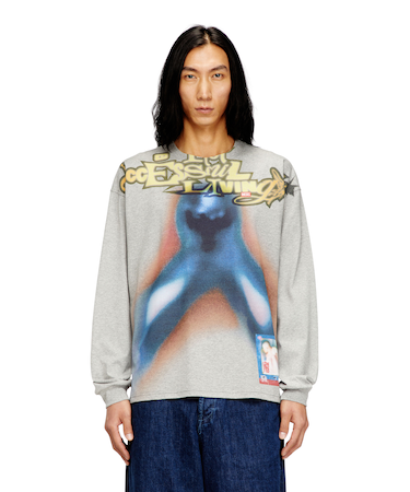 メンズ 長袖Tシャツ T-BOXT-LS-V1