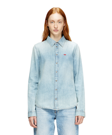 ウィメンズ デニムシャツ DE-EAZY