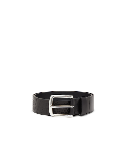 メンズ レザーベルト B-FLAG-D EMBOSSED