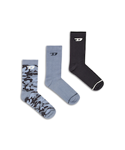 メンズ ソックス 3足パック SKM-D-TENNIS-CREW-17.5