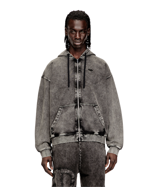 メンズ ジップアップパーカー S-BOXT-HOOD-ZIP-DEN｜ディーゼルの通販