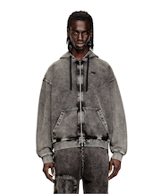 メンズ ジップアップパーカー S-BOXT-HOOD-ZIP-DEN