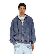 メンズ ジップアップパーカー S-BOXT-HOOD-ZIP-DEN