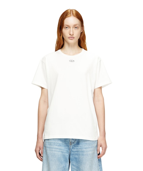 ウィメンズ Tシャツ T-UNCUTIE-LONG-OD-Q1｜ディーゼルの通販｜&mall