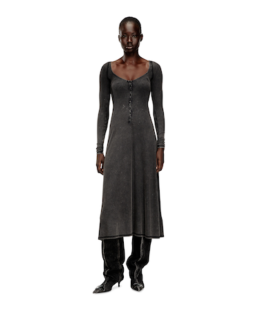 ウィメンズ 長袖ドレス D-LEY