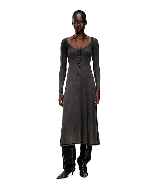 ウィメンズ 長袖ドレス D-LEY