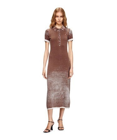 ウィメンズ ニットポロドレス M-LOURENS