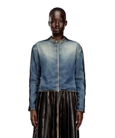 ウィメンズ デニムジャケット DE-KAKI-S