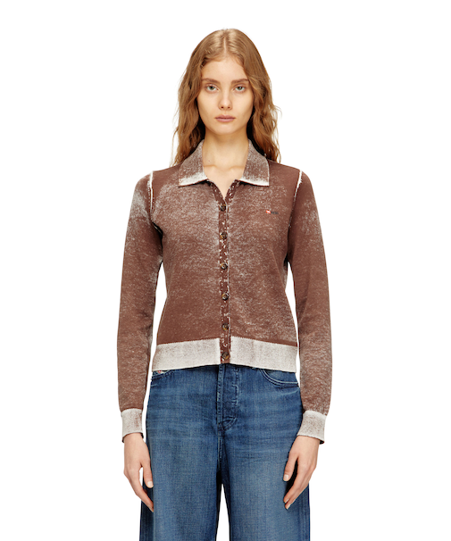 ウィメンズ 襟付きカーディガン M-LOREN