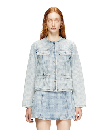 ウィメンズ デニムジャケット DE-GRAFY-S