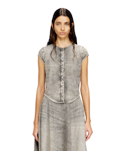 ウィメンズ デニムシャツ DE-ROSET-S