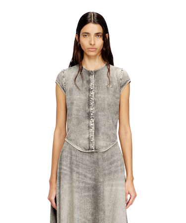 ウィメンズ デニムシャツ DE-ROSET-S