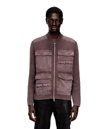 メンズ ジップアップニット K-GEROME