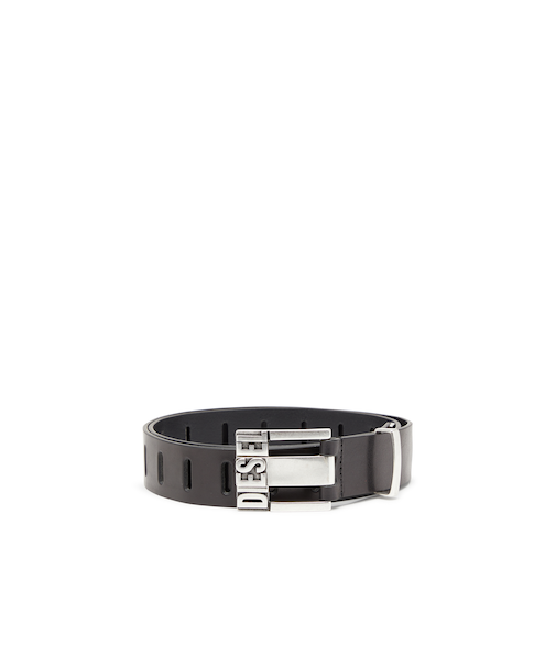 メンズ レザーベルト B-SHIFT METAL LOOP