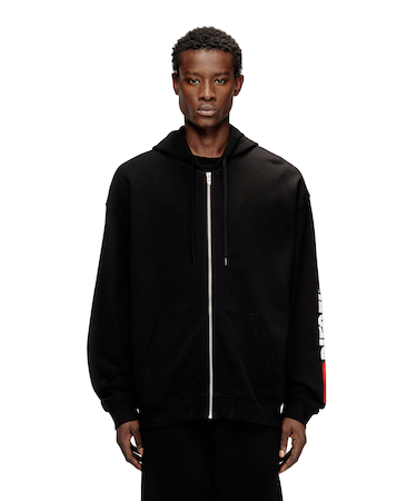 メンズ ジップアップパーカー S-BOXT-ZIP-HOOD-DIV