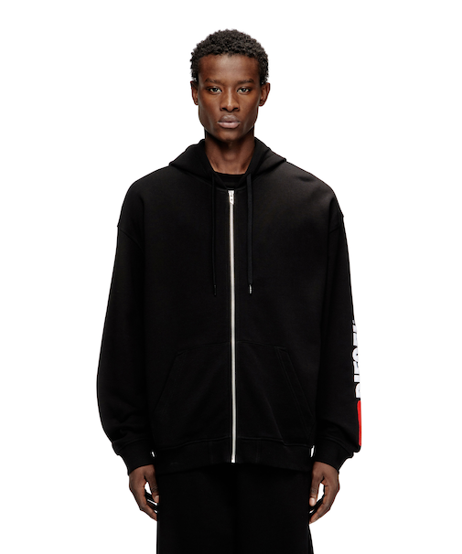 メンズ ジップアップパーカー S-BOXT-ZIP-HOOD-DIV