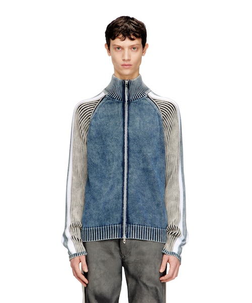DIESEL メンズ ジップアップニット K-HERONIMO メンズ ジップアップニット K-HERONIMO｜ディーゼルの通販｜&mall