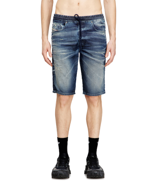メンズ ジョグ デニムショートパンツ 2033 D-KROOLEY-SHORT JOGG