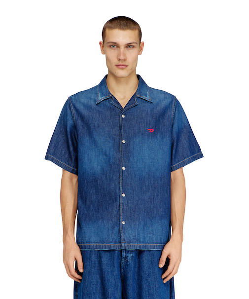 メンズ デニムシャツ D-NABIL-D