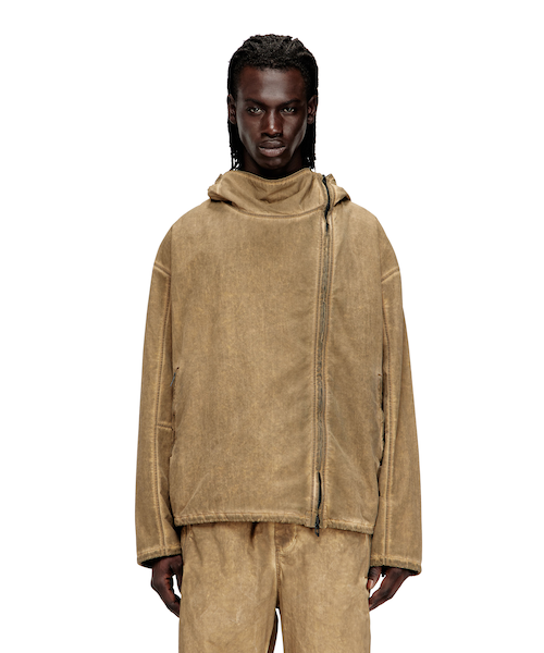 メンズ フード付きジャケット J-SQUAD-TREAT｜ディーゼルの通販｜&mall