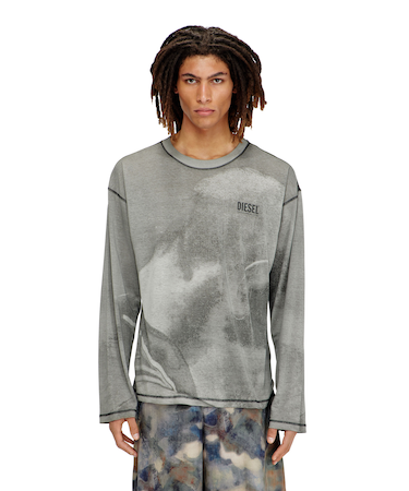 メンズ 長袖Tシャツ T-BOXT-LS-NC-V1