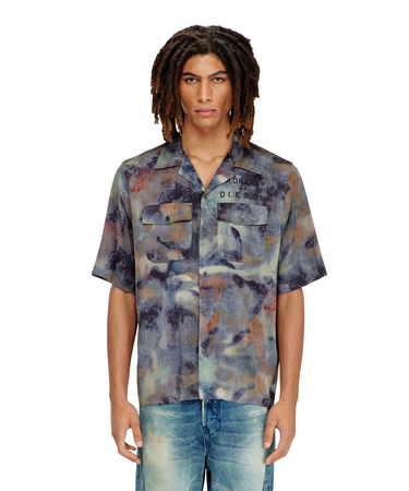 メンズ 半袖シャツ S-BRACK-DMBN