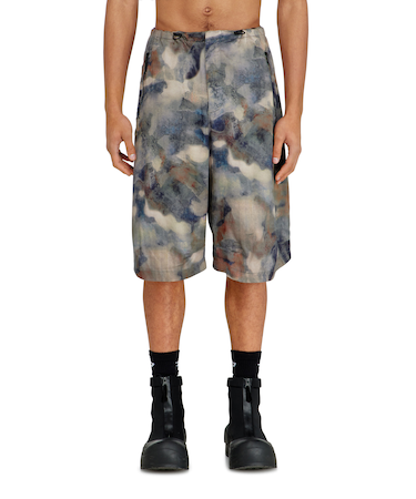 メンズ ショートパンツ P-STITCH-SHORT-TKBZ