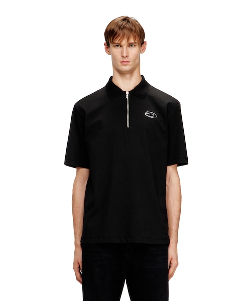 メンズ ハーフジップポロシャツ T-VOR-OD｜ディーゼルの通販｜&mall